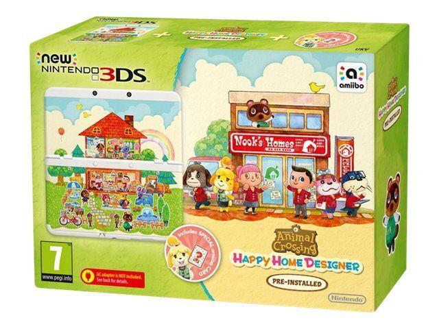Console New Nintendo 3DS - Edition Animal Crossing : Happy Home Designer préinstallé