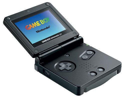 Console  Game Boy Advance SP - noire