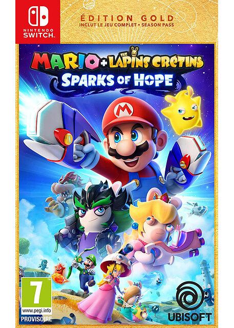 Mario + The Lapins Crétins Sparks of Hope Gold