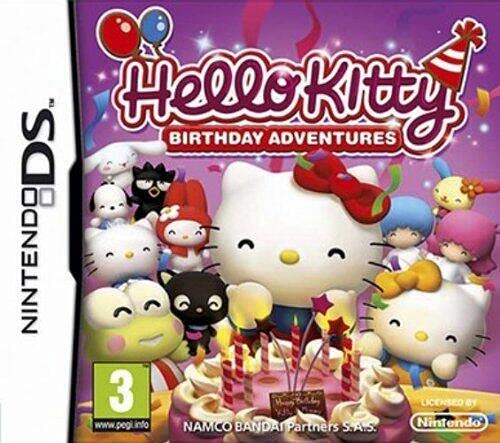 Hello Kitty : Birthday Adventures + Sacoche Nintendo