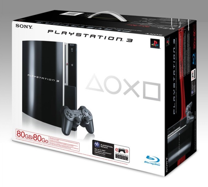 Console PS3 80 Go - couleur  noire