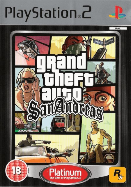 Grand Theft Auto : San Andreas (GTA) - Platinum