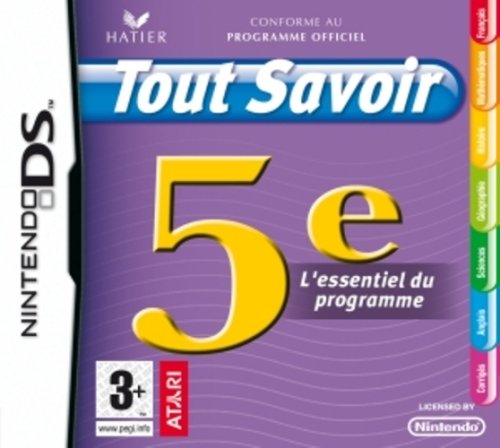 Tout Savoir 5ème