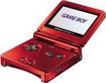 Console Game-Boy Advance SP - Rouge Flamme