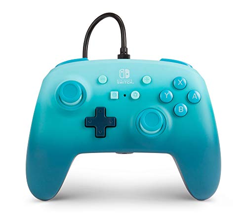 Manette filaire Switch améliorée PowerA - Aquatic Fantasy