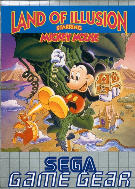 Land of Illusion starring Mickey Mouse