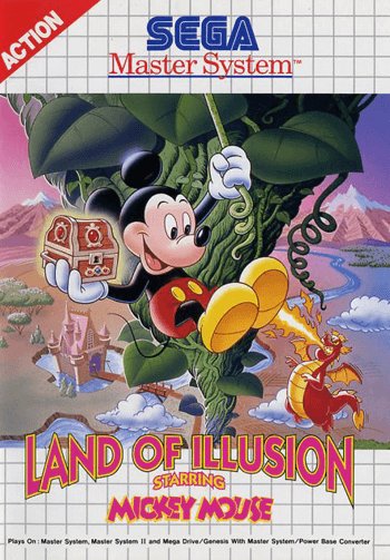 Land of Illusion starring Mickey Mouse