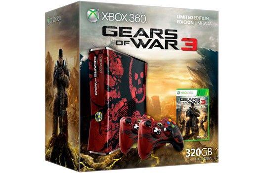 Console Xbox 360  - Edition Gears of War 3