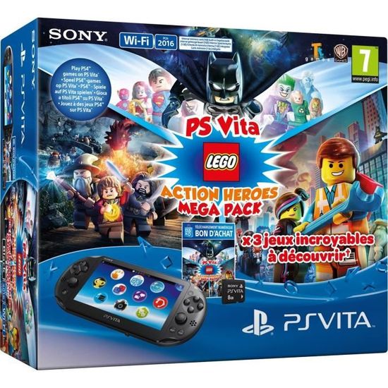 Console PS Vita - LEGO Action Heroes Mega Pack
