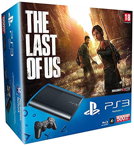 Console PS3 Ultra slim 500 Go noire - Pack The Last of Us