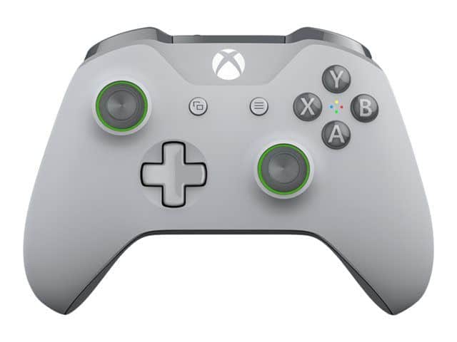 Manette sans fil Xbox One -  Gris / Vert