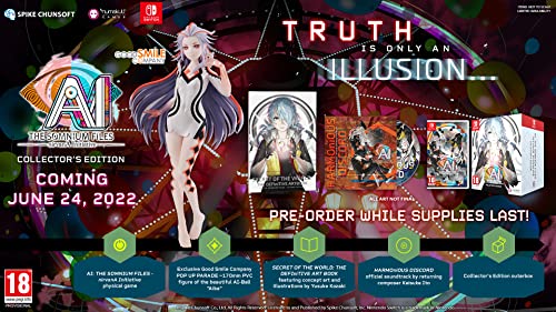 AI The Somnium Files NirvanA Initiative - Collector's Edition