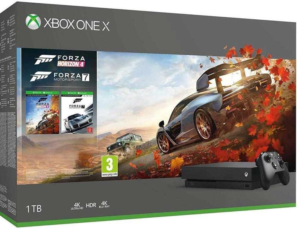 Console Xbox One X 1 To - Pack Forza Horizon 4/Forza Motorsport 7