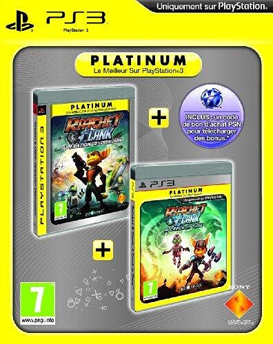 Ratchet & Clank : a crack in time - Platinum + Ratchet & Clank : tools of destruction - Platinum 