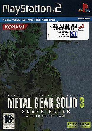 Metal gear solid 3 : Snake Eater - Edition métal