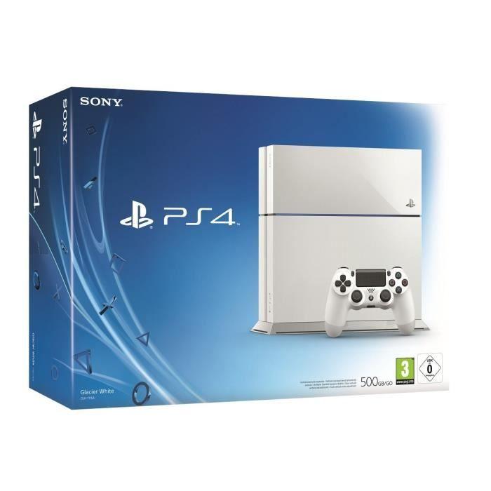 Console Sony PlayStation 4 500 Go - Blanche