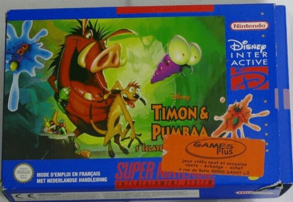 Disney's Timon & Pumbaa's Jungle Games