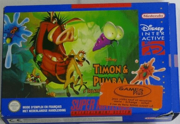 Disney's Timon & Pumbaa's Jungle Games