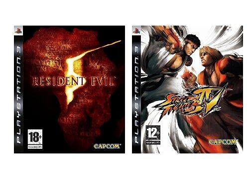 Bipack Resident Evil 5 + Street Fighter4