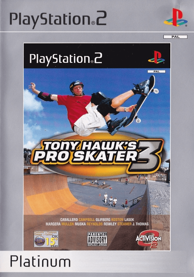 Tony Hawk's Pro Skater 3 - Platinum