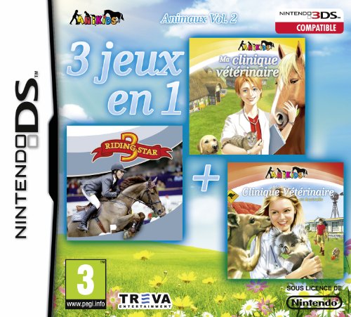 3 Jeux en 1 : Animaux Vol 2