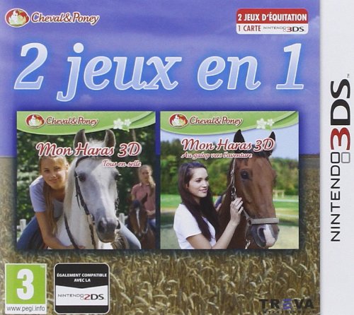 2 Jeux en 1 : Mon Haras 3D - tous en selle + Mon Haras 3D - au galop vers l'aventure