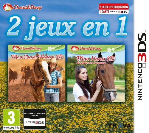 2 jeux en 1: Mon cheval Western + Mon Haras 3D : Au Galop Vers L'Aventure