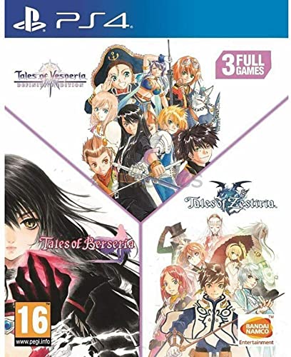 3 jeux Tales :  Tales Of Zestiria + Berseria + Vesperia