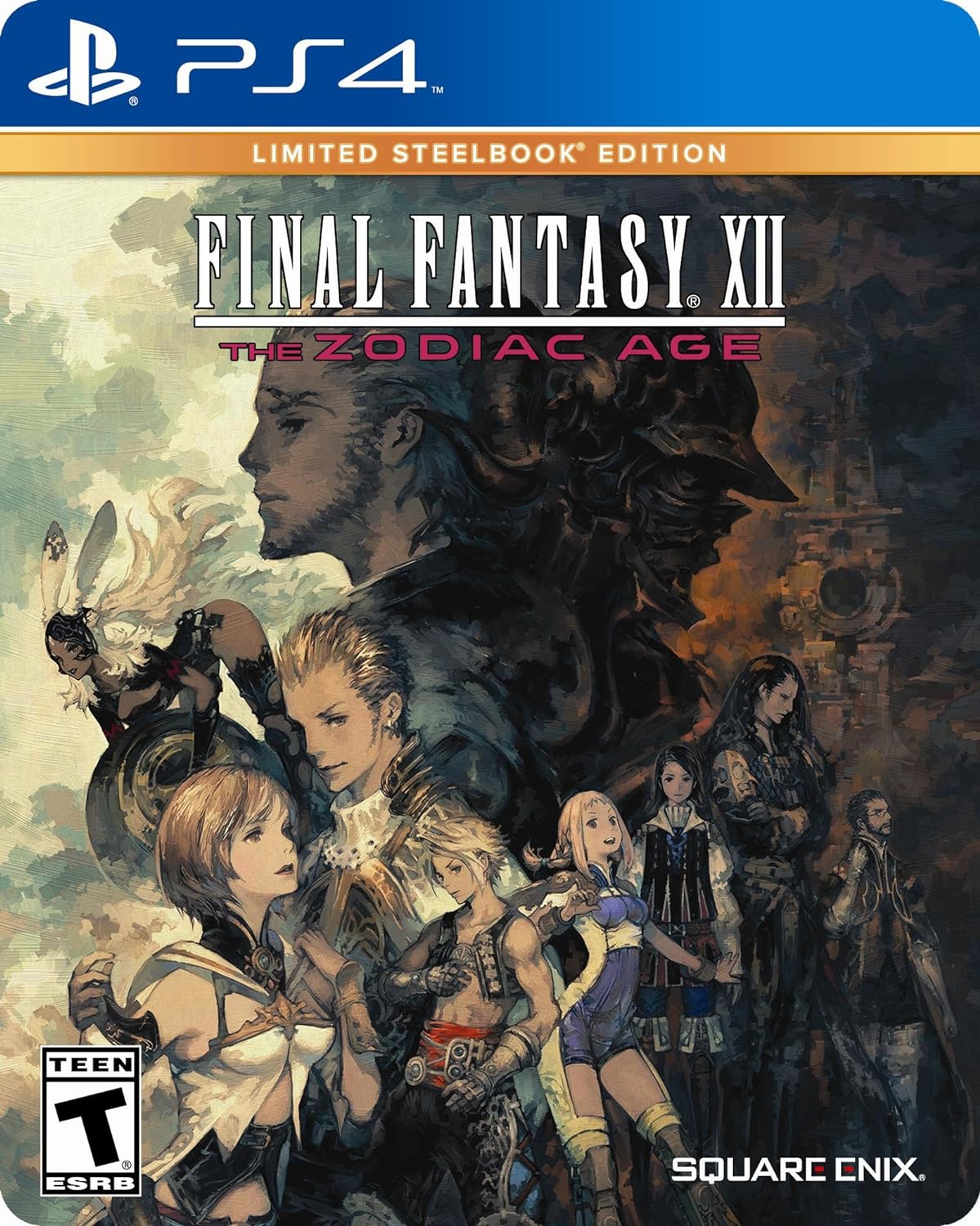 Final Fantasy XII The Zodiac Age - Limited Steelbook Edition