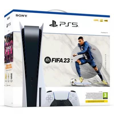 Console PlayStation 5 (PS5) Édition Standard + Fifa 2023