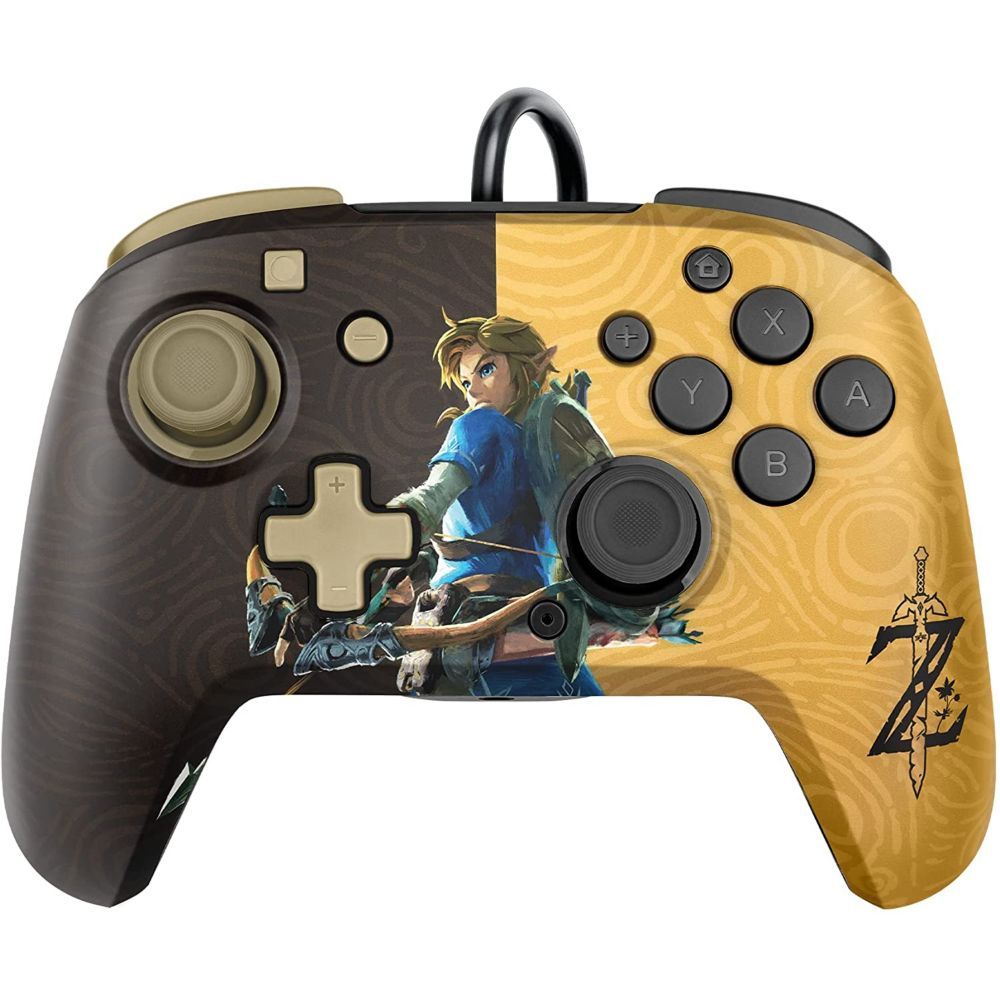 Manette Switch filaire -  Faceoff deluse Zelda