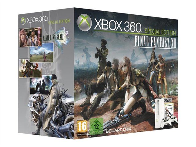 Xbox 360  - Pack Final Fantasy XIII Limited Edition 250 Go