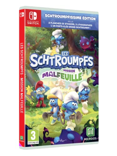 Les Schtroumpfs Mission Malfeuille Nintendo Switch - Edition Schtroumpfissime