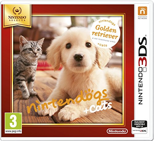Nintendogs + cats Golden Retriever & ses nouveaux amis - Nintendo Selects