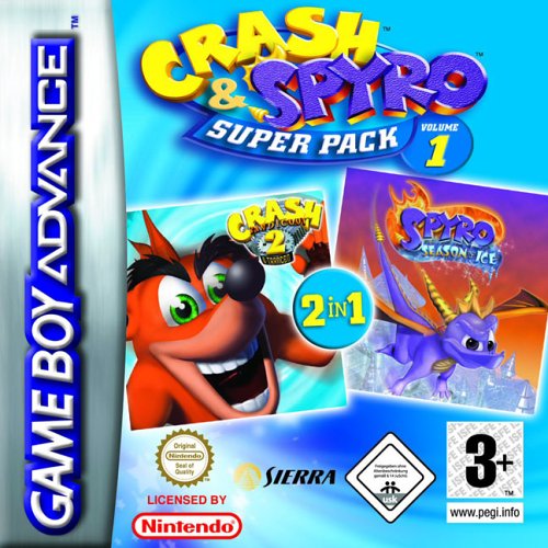 Pack Crash + Spyro 1