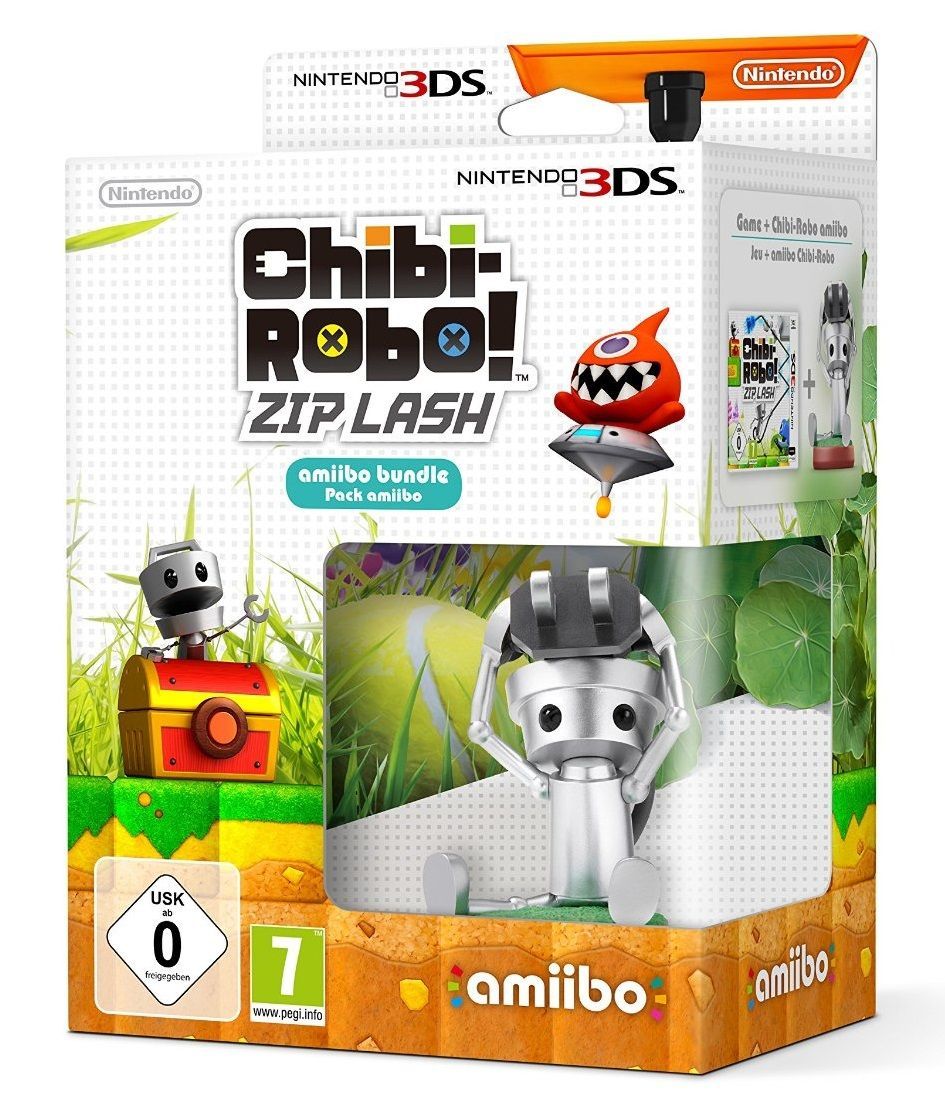 Chibi-Robot ! Zip Lash + Amiibo Chibi-Robot