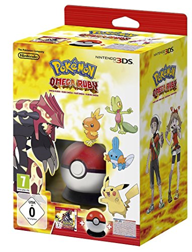 Pokémon Rubis Omega + Pokéball + Poster Pokédex de Hoenn