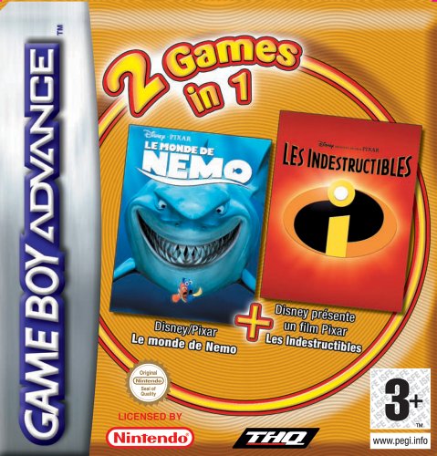 Combo : Le Monde de Nemo 1 + Indestructibles