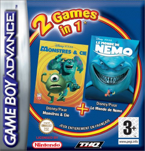 Pack GBA Nemo + Monsters