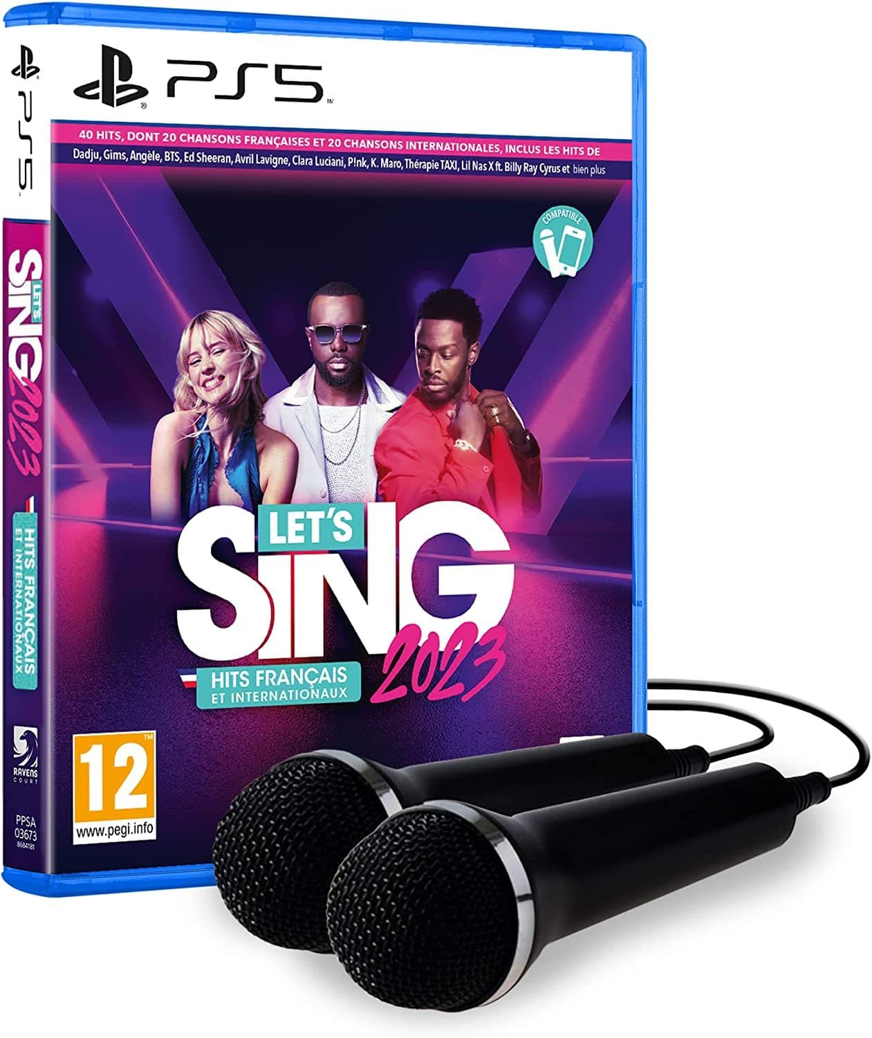 Let's Sing 2023 + 2 Micros Edition Bundle