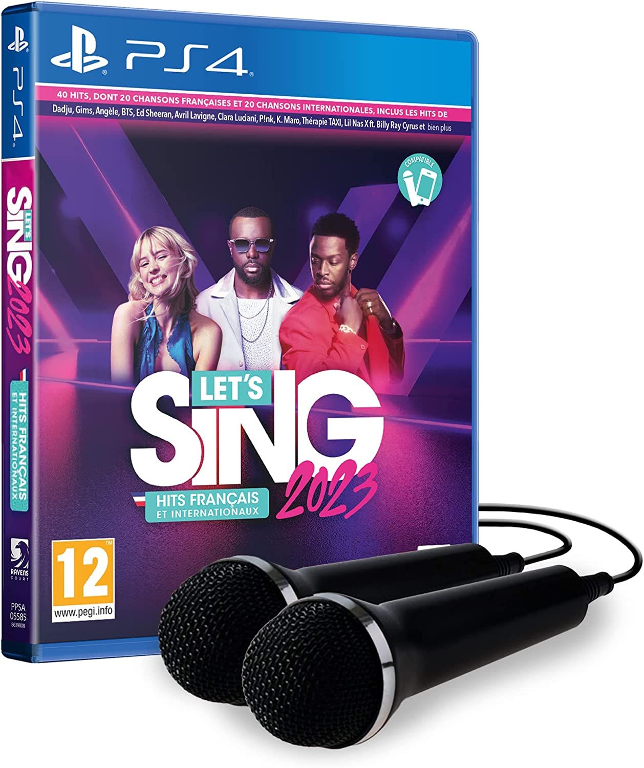 Let's Sing 2023 + 2 Micros Edition Bundle