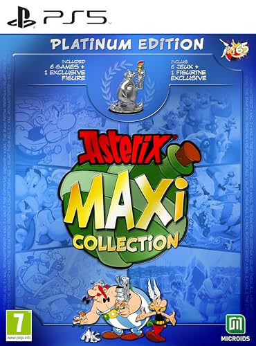 Astérix : Maxi Collection : 6 jeux en 1 + Figurine - Platinum Edition