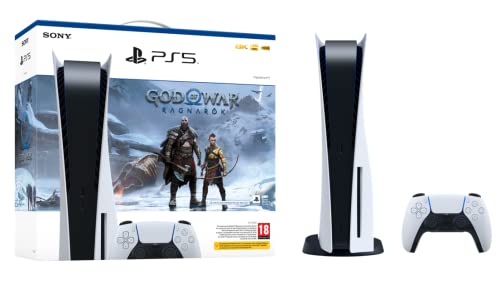 Console PlayStation 5 (PS5) Standard Console + God of War Ragnarök