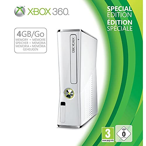 Console Xbox 360 4 Go blanche édition spéciale
