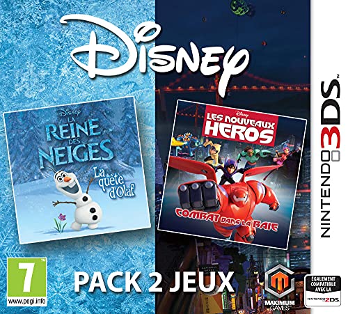 Disney pack 2 jeux : La Reine des Neiges + Les Nouveaux Héros