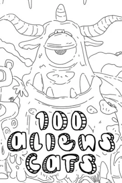 jaquette jeu 100 Aliens Cats