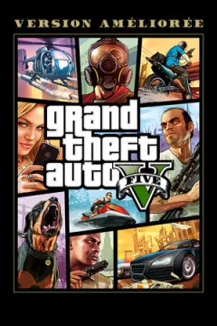 jaquette jeu Grand Theft Auto V Version améliorée