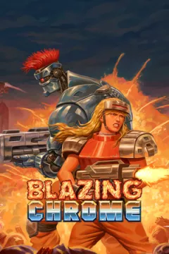 jaquette jeu Blazing Chrome