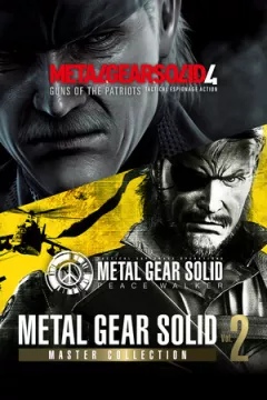 jaquette jeu METAL GEAR SOLID: MASTER COLLECTION Vol.2
