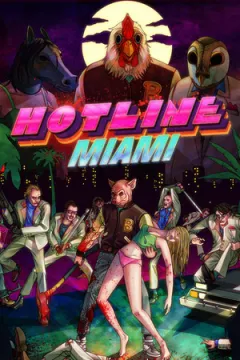 jaquette jeu Hotline Miami